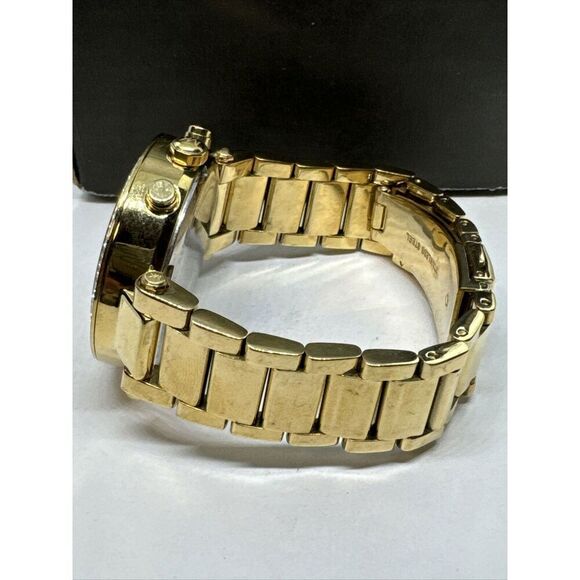 Michael Kors Parker MK5354 Women\'s Gold Stainless Steel Analog Dial Watch JNA222 main image 4